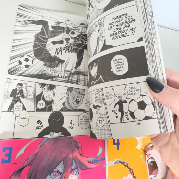 Blue Lock Manga Comic English Version Book Volume 1-5 - Picture 4 of 6